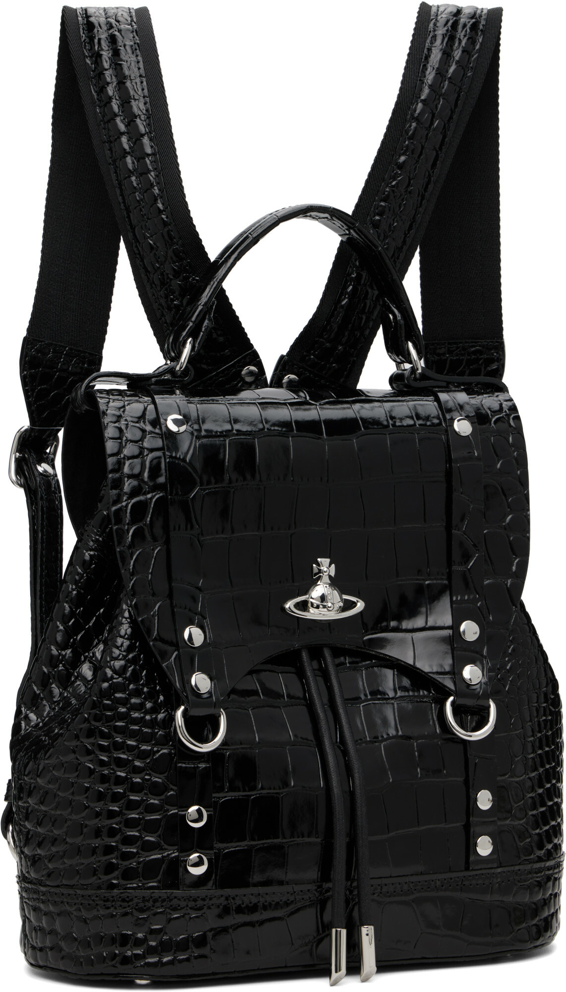 Vivienne Westwood Black Max Small Backpack