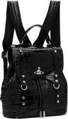 Vivienne Westwood Black Max Small Backpack