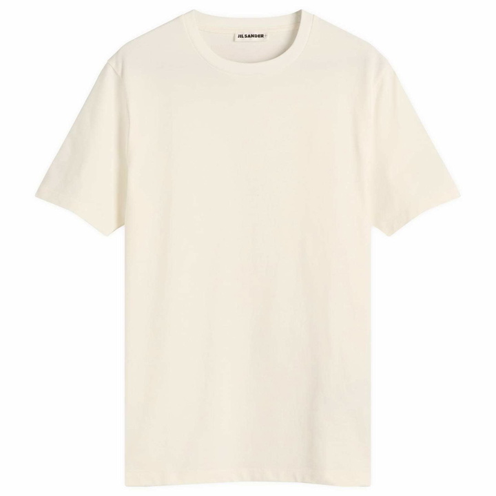 Photo: Jil Sander+ Women's Back Patch T-Shirt in Porcelain