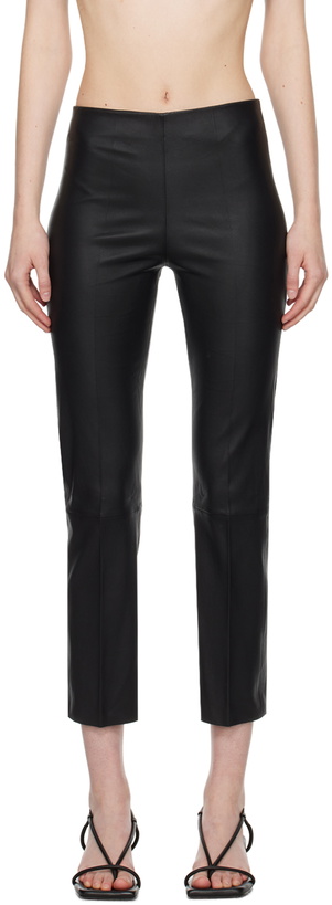 Photo: by Malene Birger Black Florentina Leather Pants