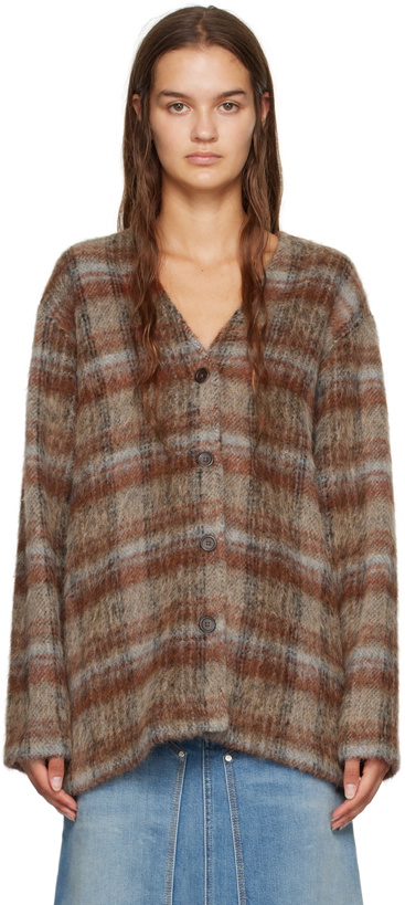 Photo: Our Legacy Brown Check Cardigan