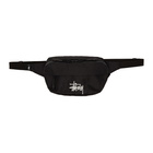 Stussy Black Ripstop Waist Pack