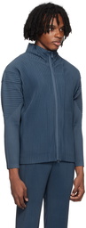 HOMME PLISSÉ ISSEY MIYAKE Blue Color Pleats Jacket