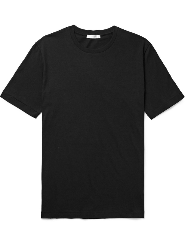 Photo: THE ROW - Luke Cotton-Jersey T-Shirt - Black