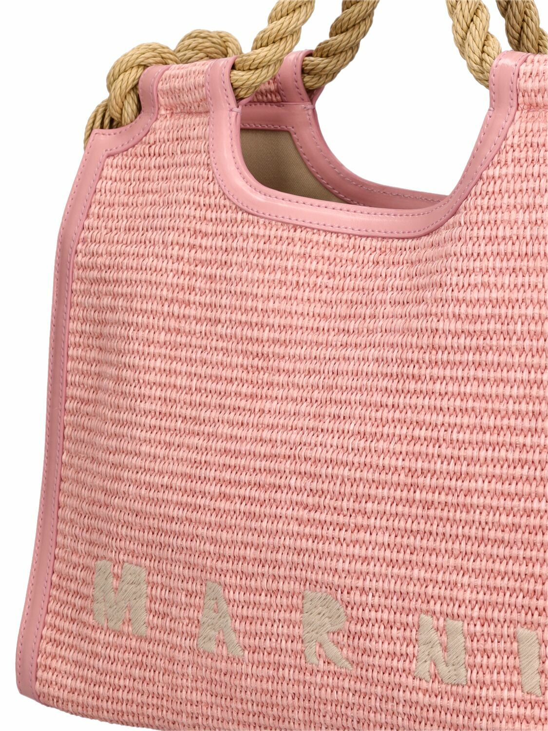 MARNI - Marcel Woven Cotton Blend Tote Bag Marni
