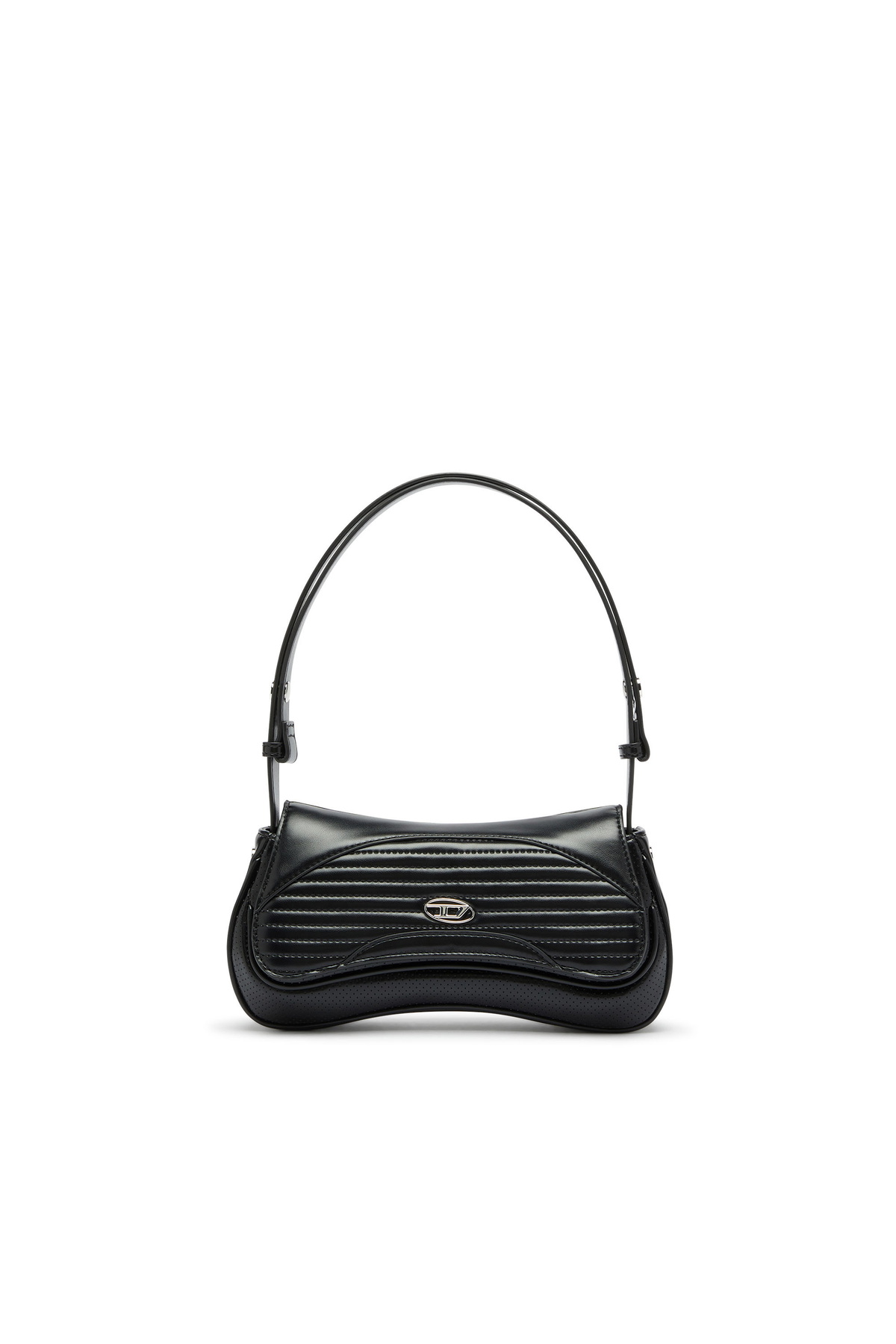 Diesel Play - Clutch in perforated and quilted PU - Clutches - Woman -