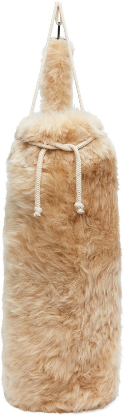 Photo: ERL Beige Shearling Tote