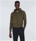 Tom Ford Towelling cotton hoodie
