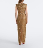 Rachel Gilbert Solana embellished gown