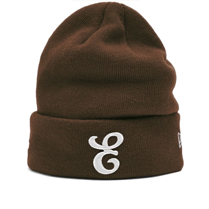 Photo: New Era E by END. Beanie in Walnut 