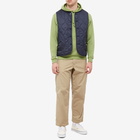 SOPHNET. Men's SOPHNET Quilted Vest in Navy