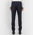 Alexander McQueen - Cobalt-Blue Slim-Fit Wool and Mohair-Blend Suit Trousers - Blue