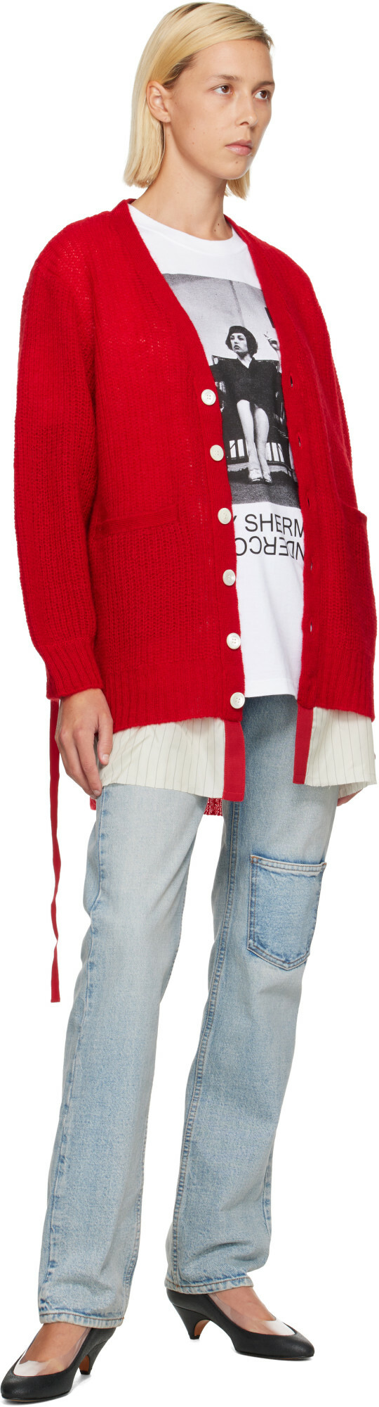 UNDERCOVER Red UP2F1901 Cardigan