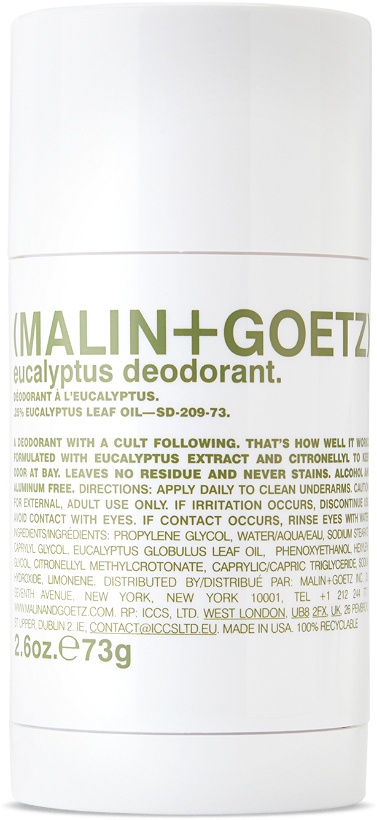 Photo: MALIN + GOETZ Eucalyptus Deodorant, 2.6 oz