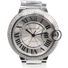 Cartier Ballon Bleu Medium 18k White Gold Watch WE9006Z3