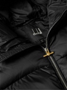 Dunhill - Convertible Quilted Shell Hooded Down Coat - Black