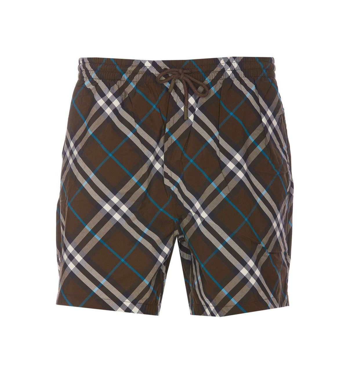 burberry men's kentond drawcord striped shorts
