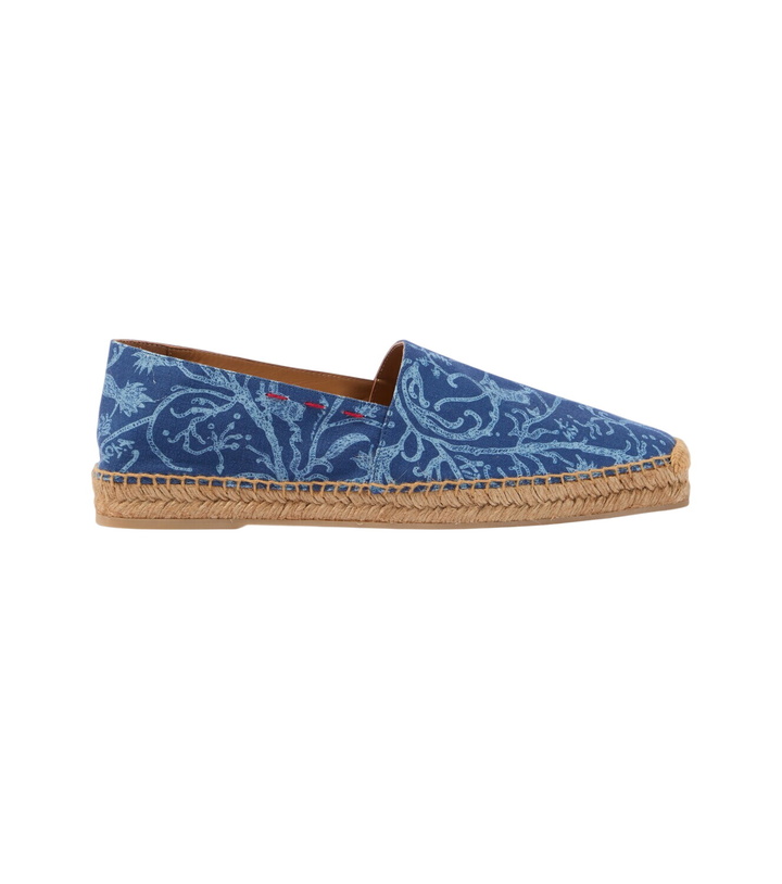 Photo: Kiton Printed espadrilles