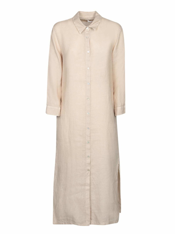 Photo: 120% Lino Sand Linen Shirt Dress