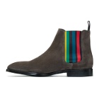 PS by Paul Smith Brown Suede Gerald Chelsea Boots