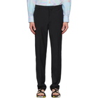 Maison Kitsune Black Large Tailored Trousers