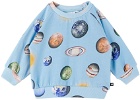Molo Baby Blue Disc Sweatshirt