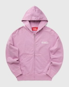 032c ROUTINE ZIP HOODIE pink Womens Hoodies/Zipper