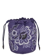 Etro Printed Satin Pouch