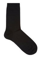 Falke Soft Merino Wool-blend Socks Black