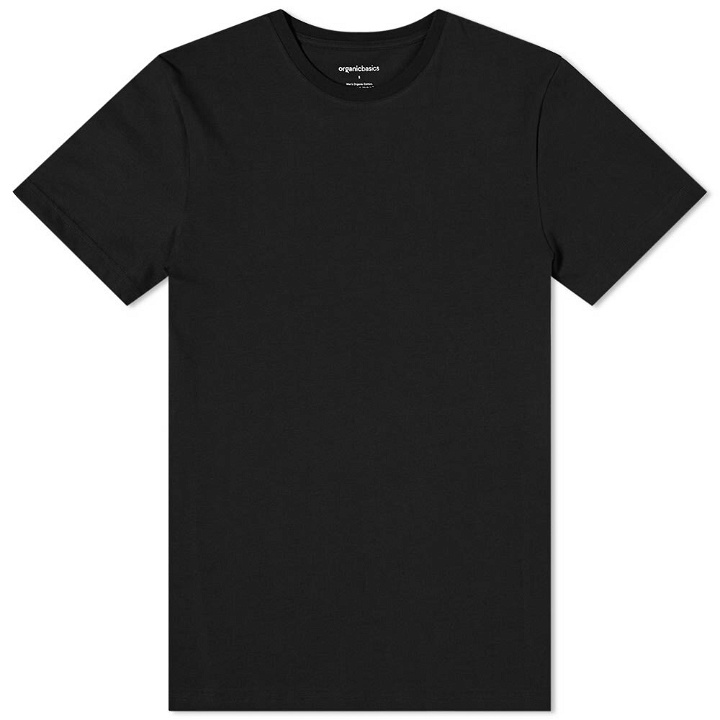 Photo: Organic Basics Men's Organic Cotton T-Shirt in Black