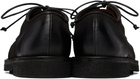 Marsèll Black Moccar Leather Derbys