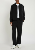 Raith Julian Woven Straight-leg Trousers Black