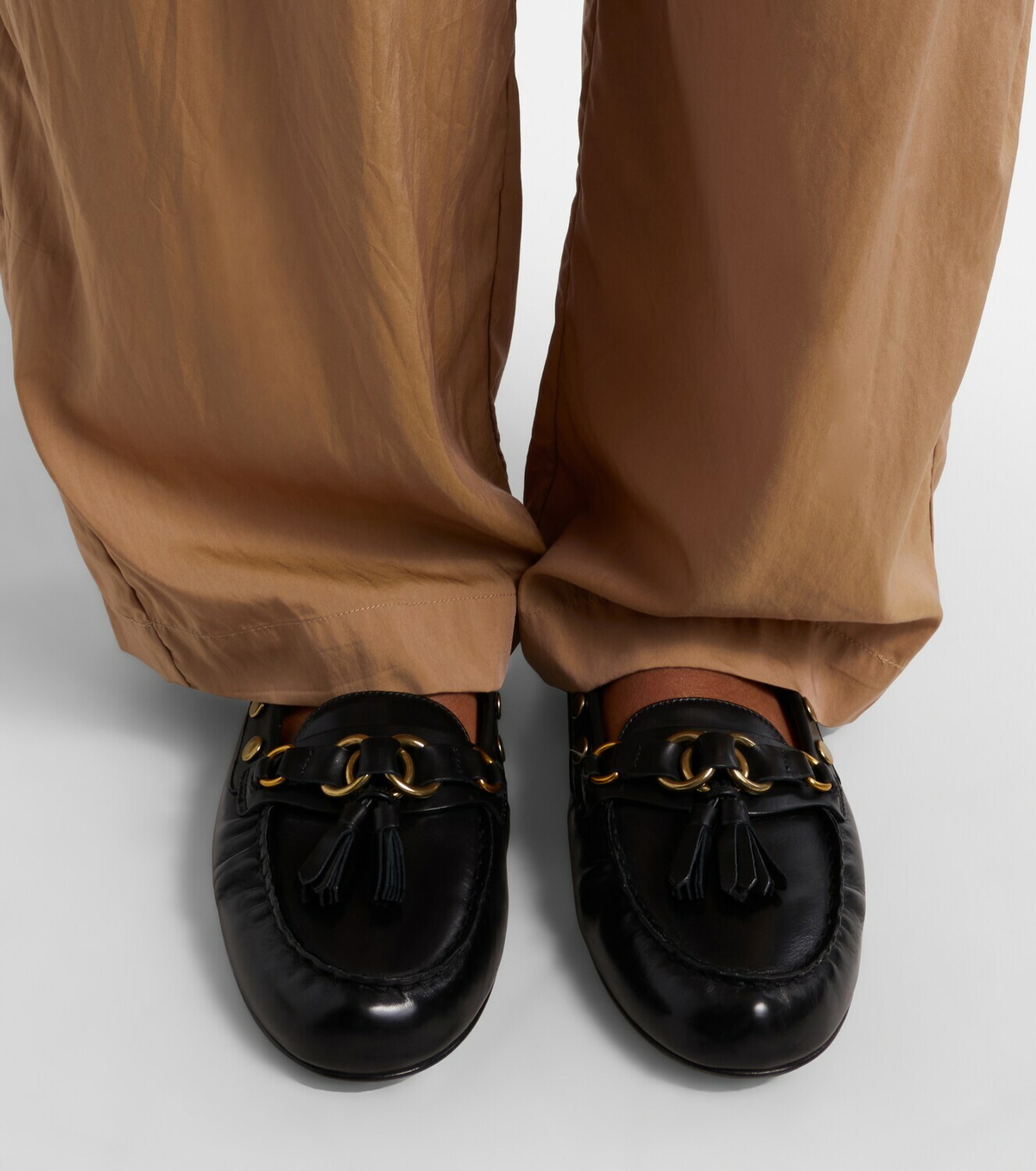 Isabel Marant Faxel studded leather loafers