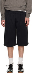 Jil Sander Black Two-Pocket Shorts