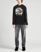 Msgm Mens T-shirt in Black
