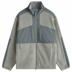 Snow Peak Women's Double Face Fleece Jacket in Grey
