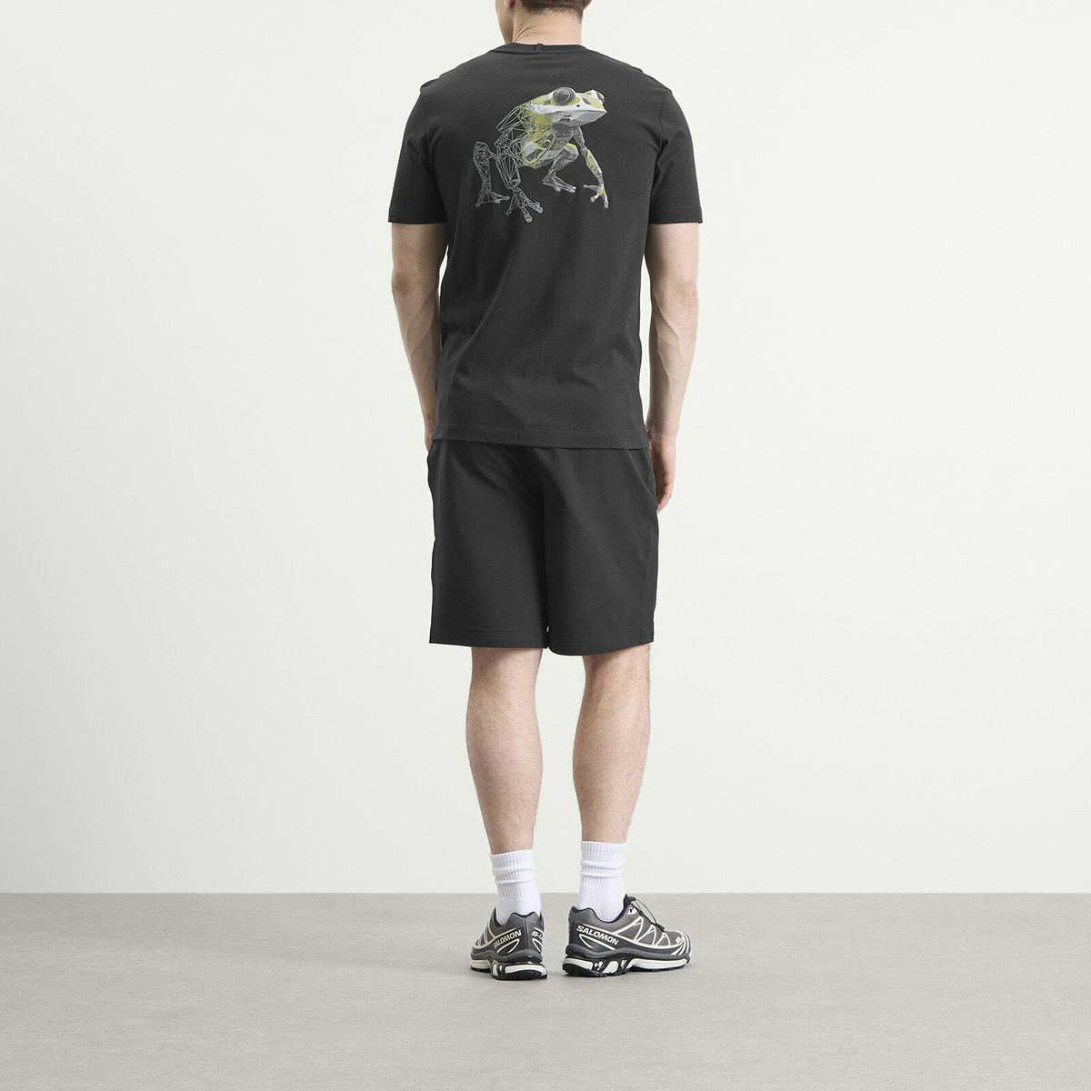Oakley Men's Futurescape Frog T-Shirt in Pitch Black