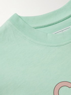 Casablanca - Logo-Print Organic Cotton-Jersey T-Shirt - Green