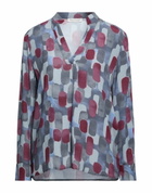 Manila Grace Womens Top Slate in Blue