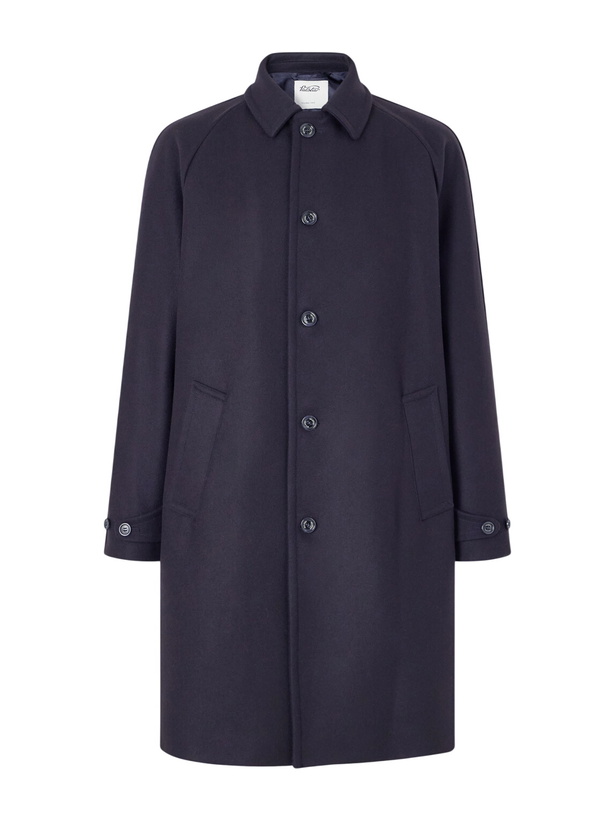 Photo: Valstar - Vittorio Wool-Blend Felt Coat - Blue