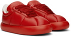 Marni Red Leather BigFoot 2.0 Sneakers
