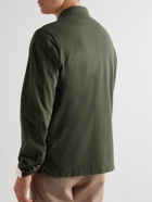 Boglioli - Cotton-Blend Piqué Polo Shirt - Green