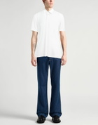 Fedeli Mens Polo shirt in White