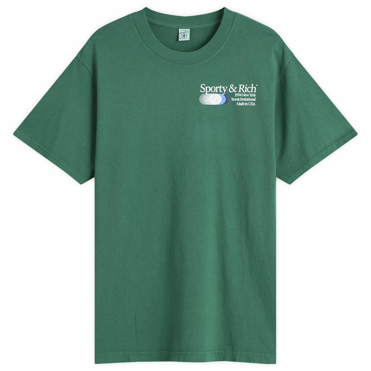 Sporty & Rich Women's Invitational T-Shirt in Alpine