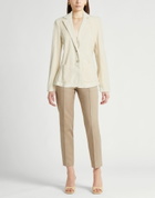 120% Lino Womens Blazer Ivory