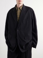 Graphpaper - Wool-Twill Blazer - Black