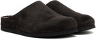 Common Projects Brown Suede Loafers