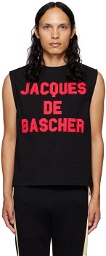 Alled-Martinez Black Jacques De Bascher Tank Top