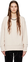 Stella McCartney Beige Chain Sweatshirt