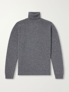 Boglioli - Virgin Wool and Cashmere-Blend Rollneck Sweater - Gray